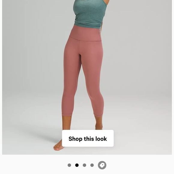 Lululemon align crop 21” - Picture 2 of 5